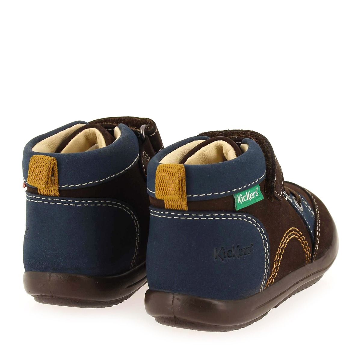 Kickers  KINOE H21 - Marron marine