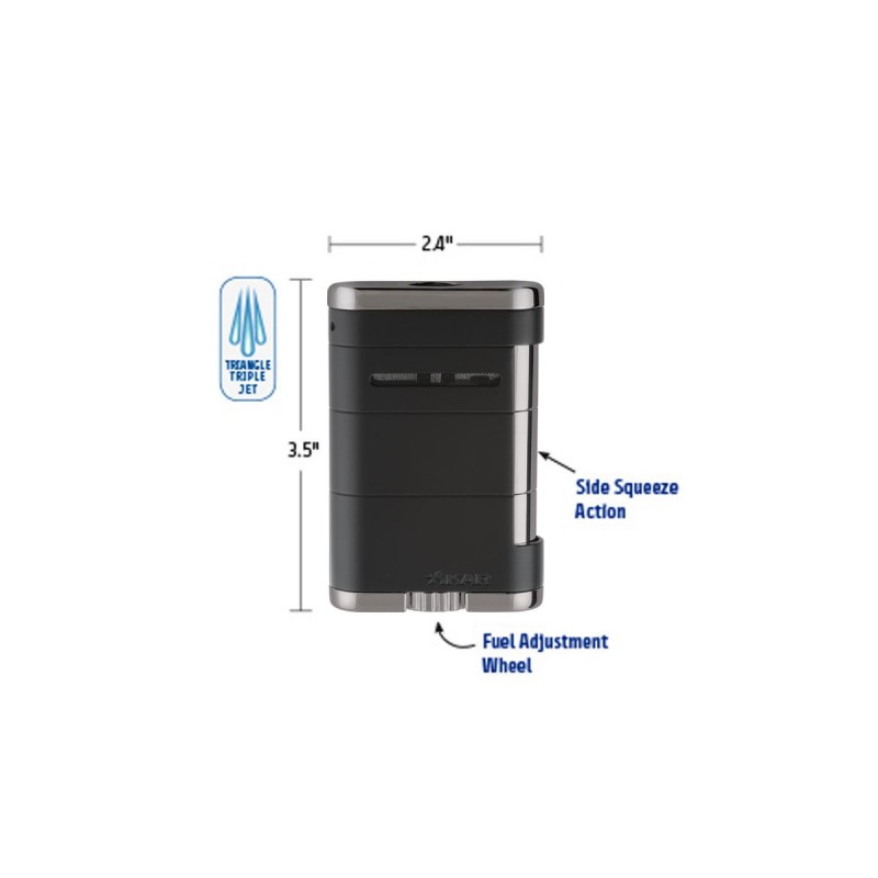 Feuerzeug Jetflamme Xikar allume tabletop Tuxedo