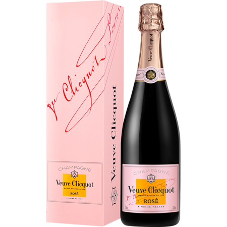 CHAMPAGNE VEUVE CLICQUOT - BRUT ROSE - EN ETUI