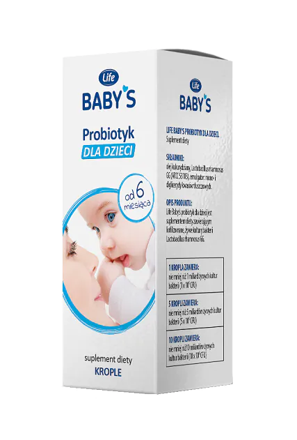 Life Baby's, Probiotika til børn fra 6 måneder, Dråber