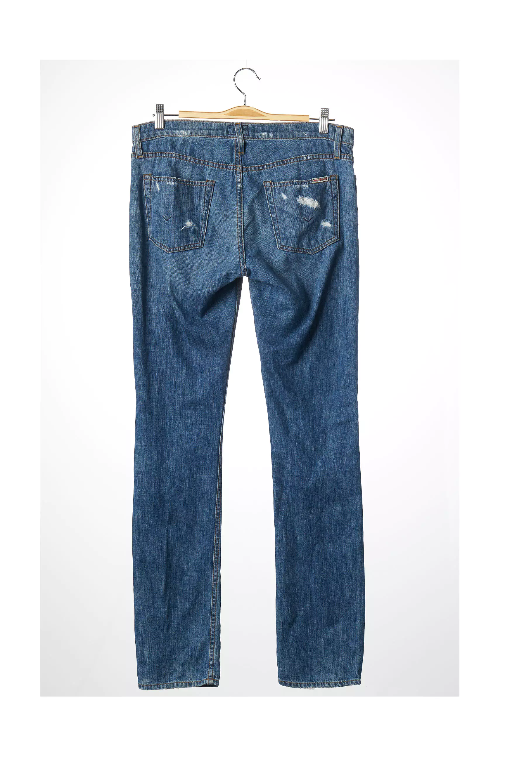 Hudson Jeans Coupe Droite Homme couleur bleu