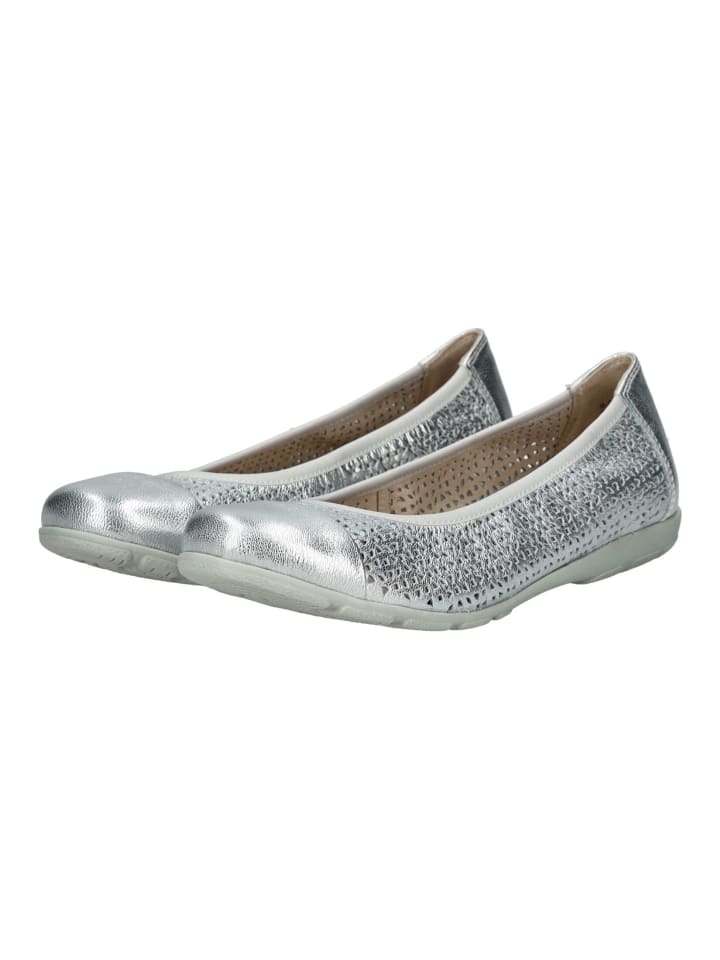 Caprice Ballerinas in Silber günstig kaufen