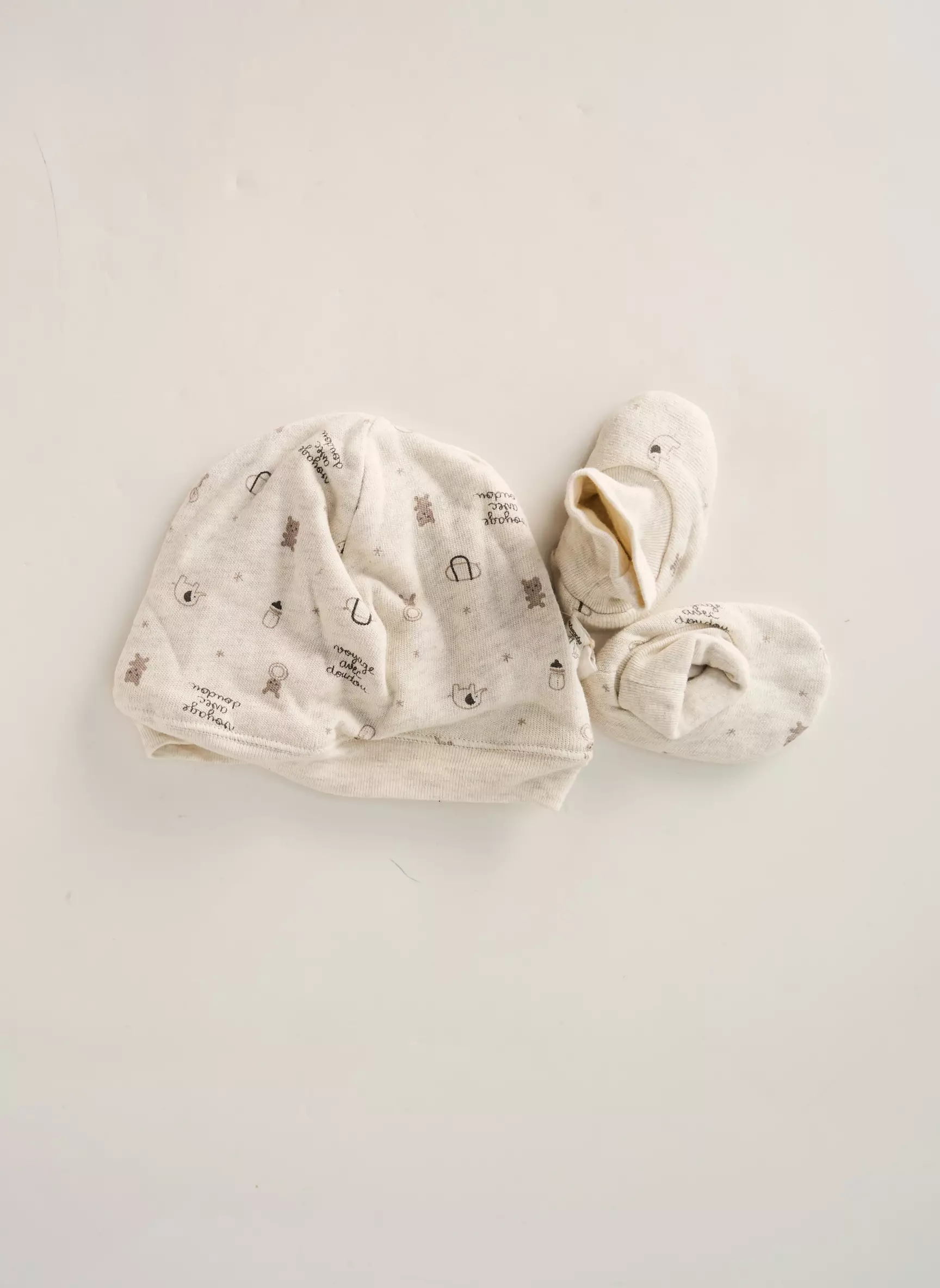 Absorba Bonnets Enfant couleur beige