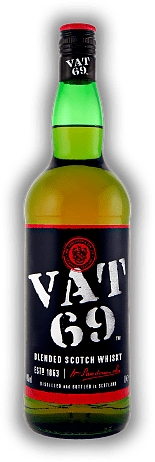 VAT 69 1,0 Liter VAT 69 1,0 Liter  1	 Liter - Vol 40%