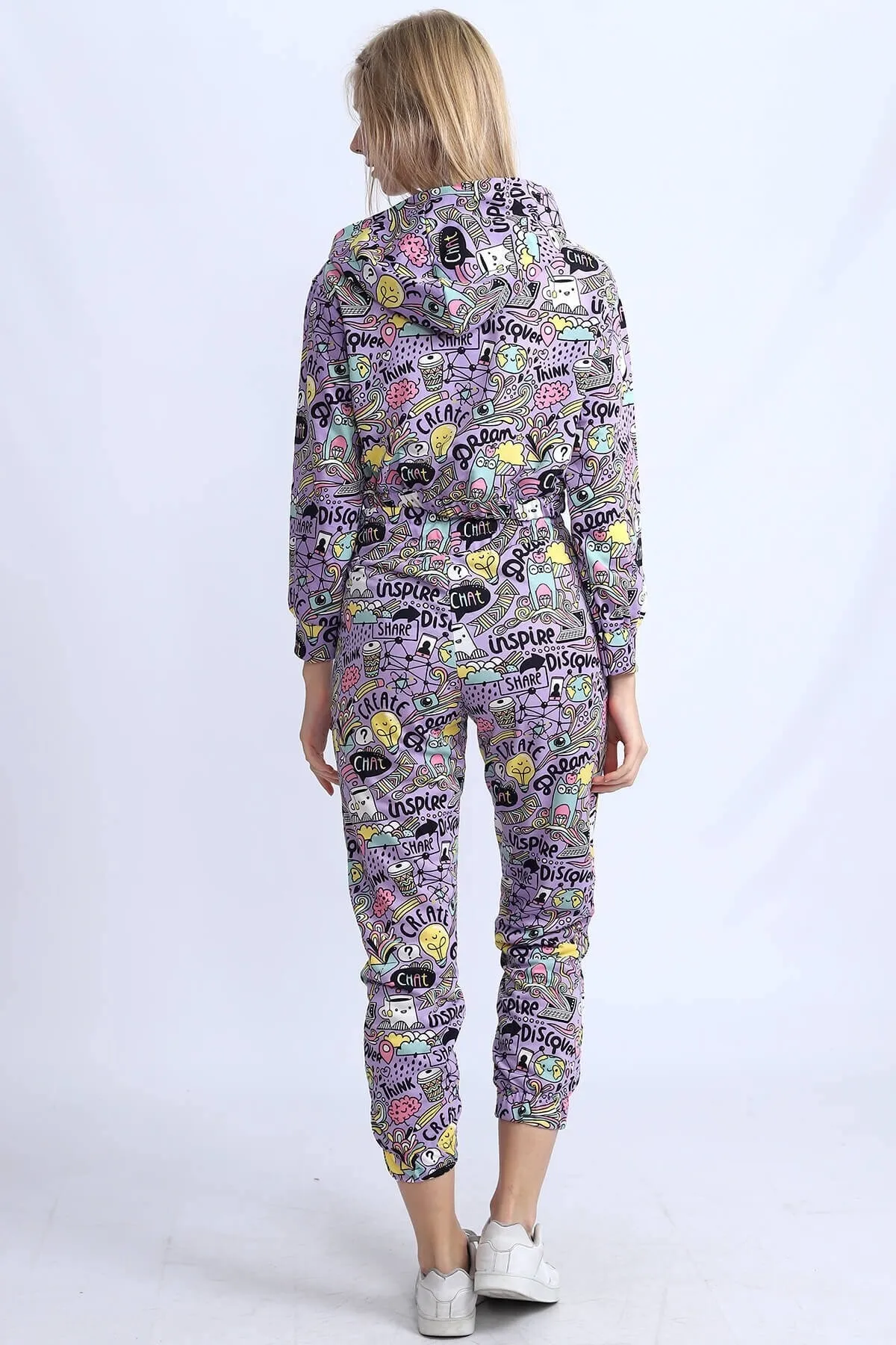 Deafox  Zweiteiler - Lila - Regular Fit