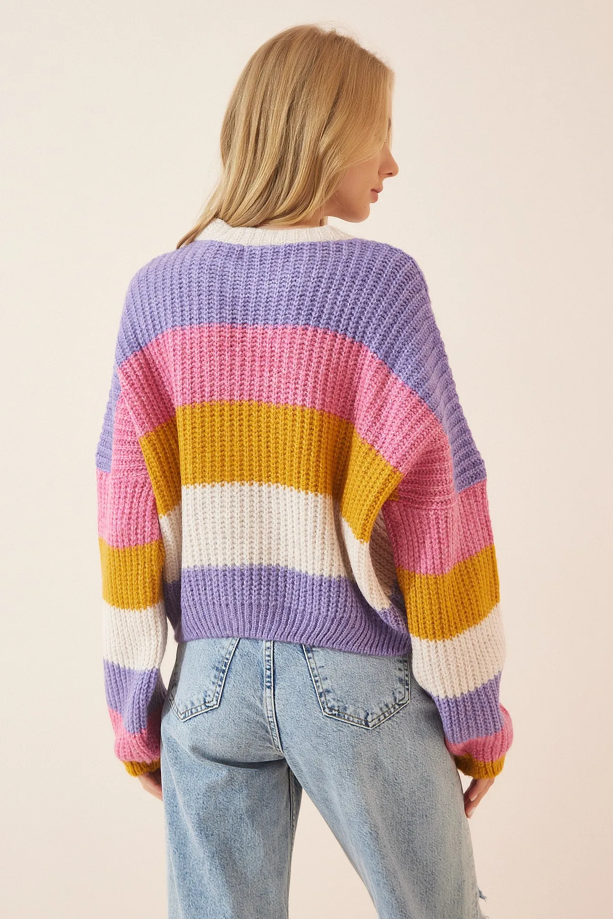 Happiness İstanbul  Pullover - Mehrfarbig - Regular Fit