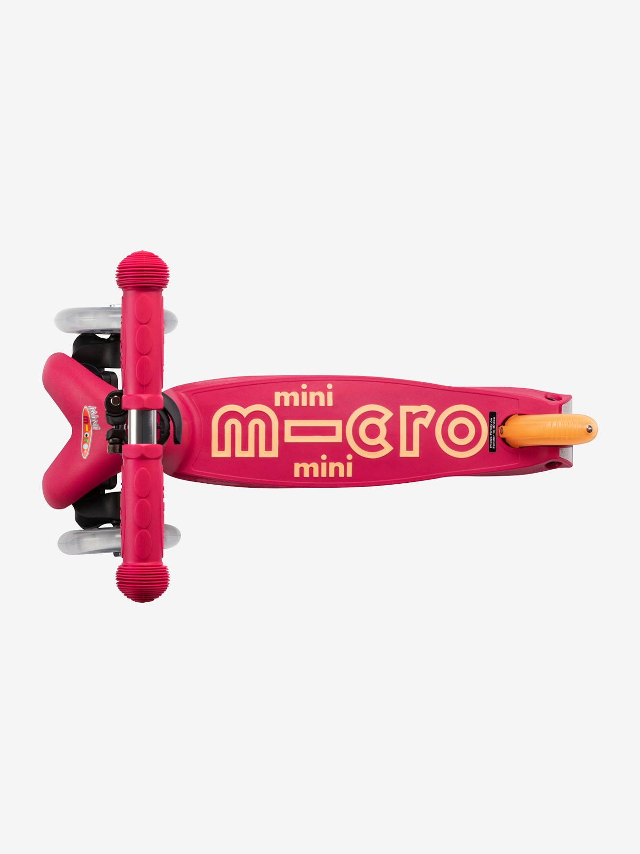 Trottinette 3 roues Mini Micro Deluxe Pliable MICRO rouge