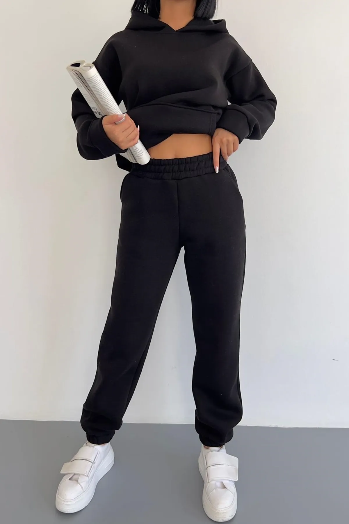 bayansepeti  Trainingsanzug - Schwarz - Regular Fit