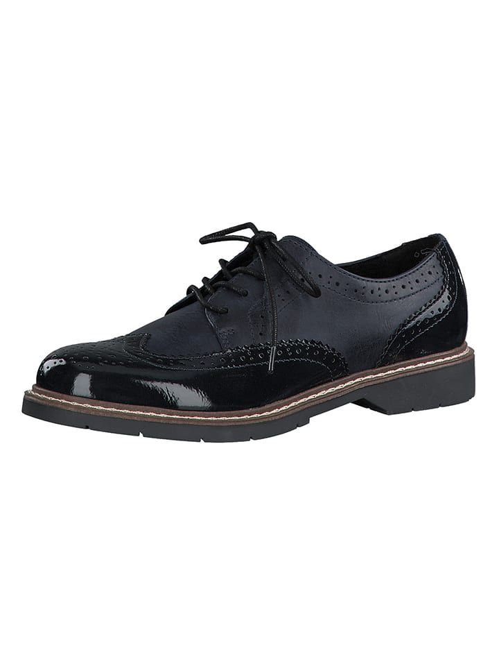 s.Oliver Schnürschuhe in Dunkelblau günstig kaufen