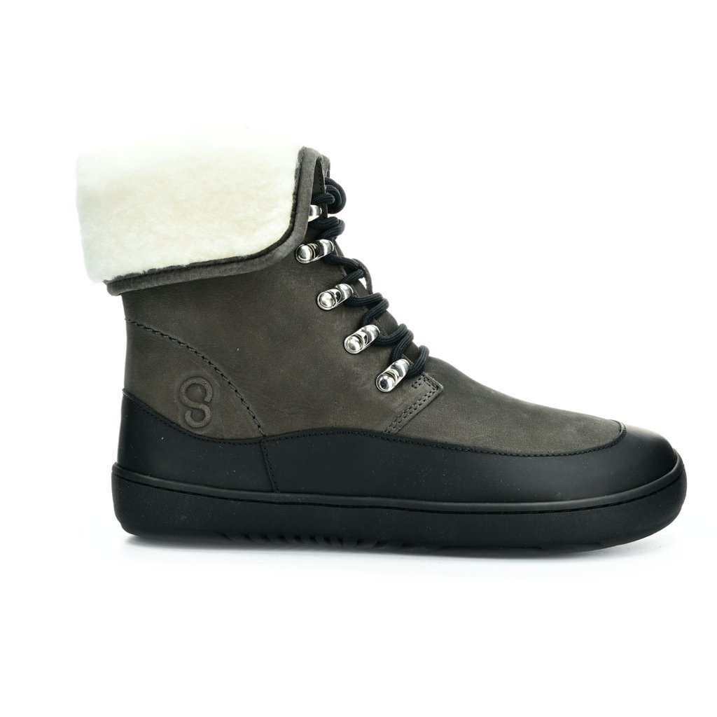 Shapen Lynx 2.0 Dark Grey Winterbarfußschuhe