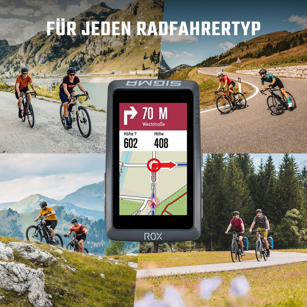 SIGMA ROX 12.1 EVO Basic Set - GPS-Fahrrad Navigationssystem kaufen | Bike-Discount