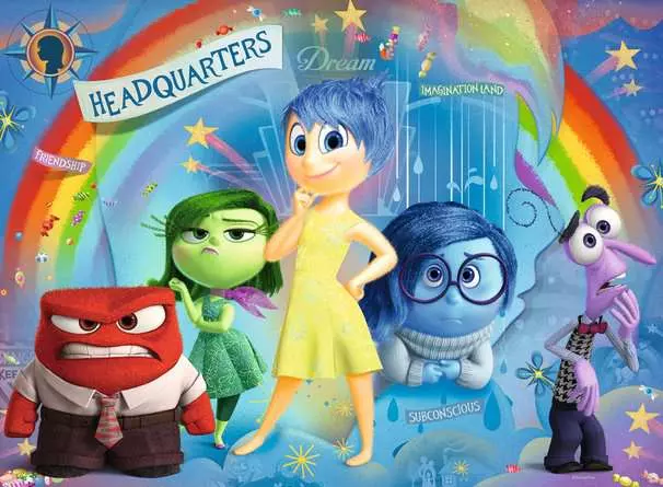 Kinderpuzzle ab 6 Jahren - Inside Out - 100 Teile
