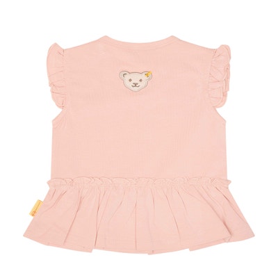 T-Shirt kurzarm, rosa für Mädchen