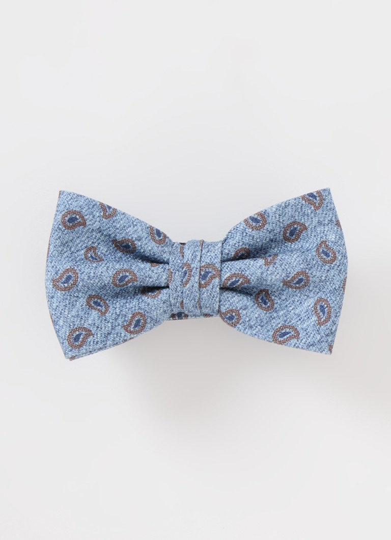 Profuomo Silk bow tie with paisley design