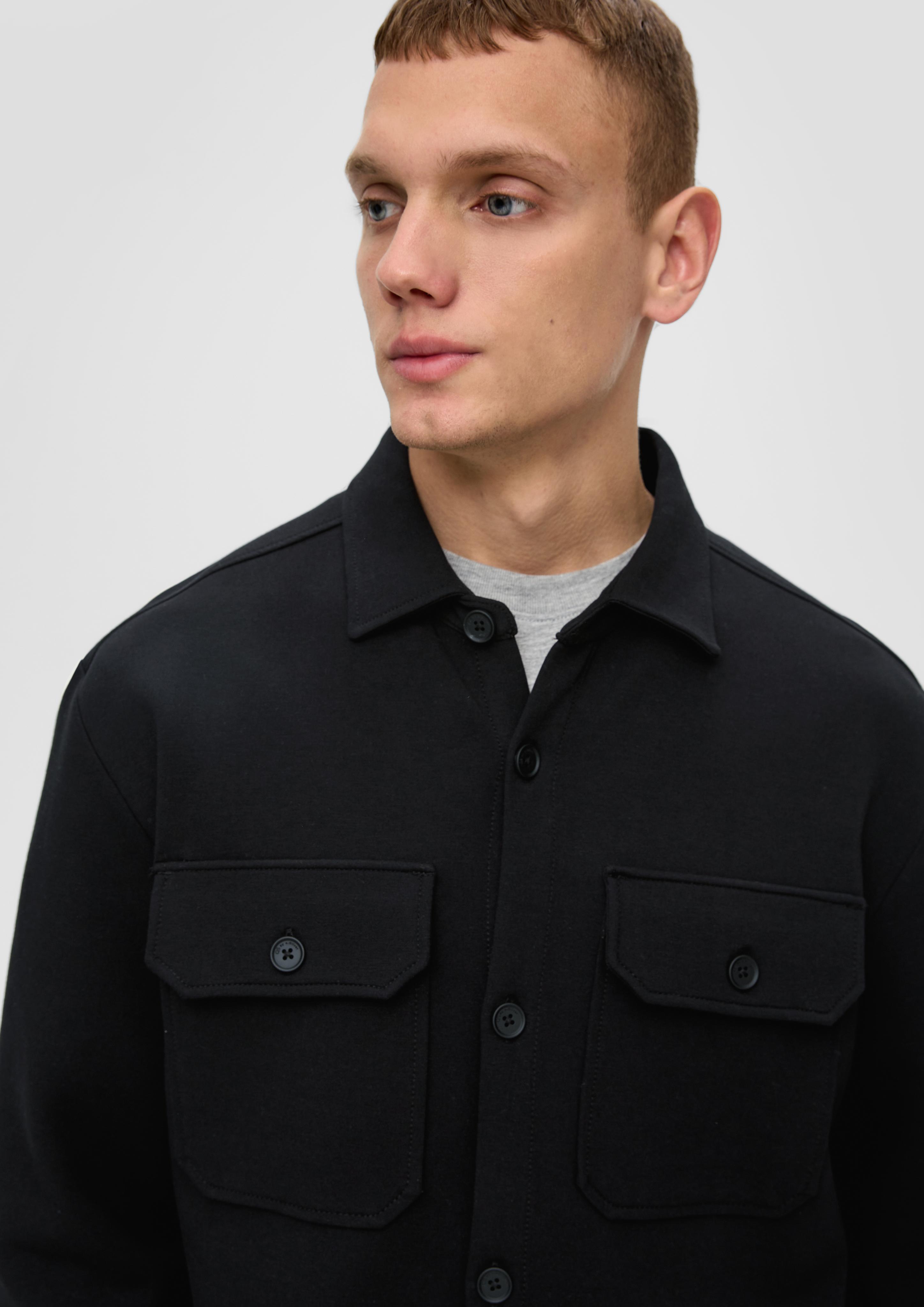 Overshirt aus Scuba  2142302-9999