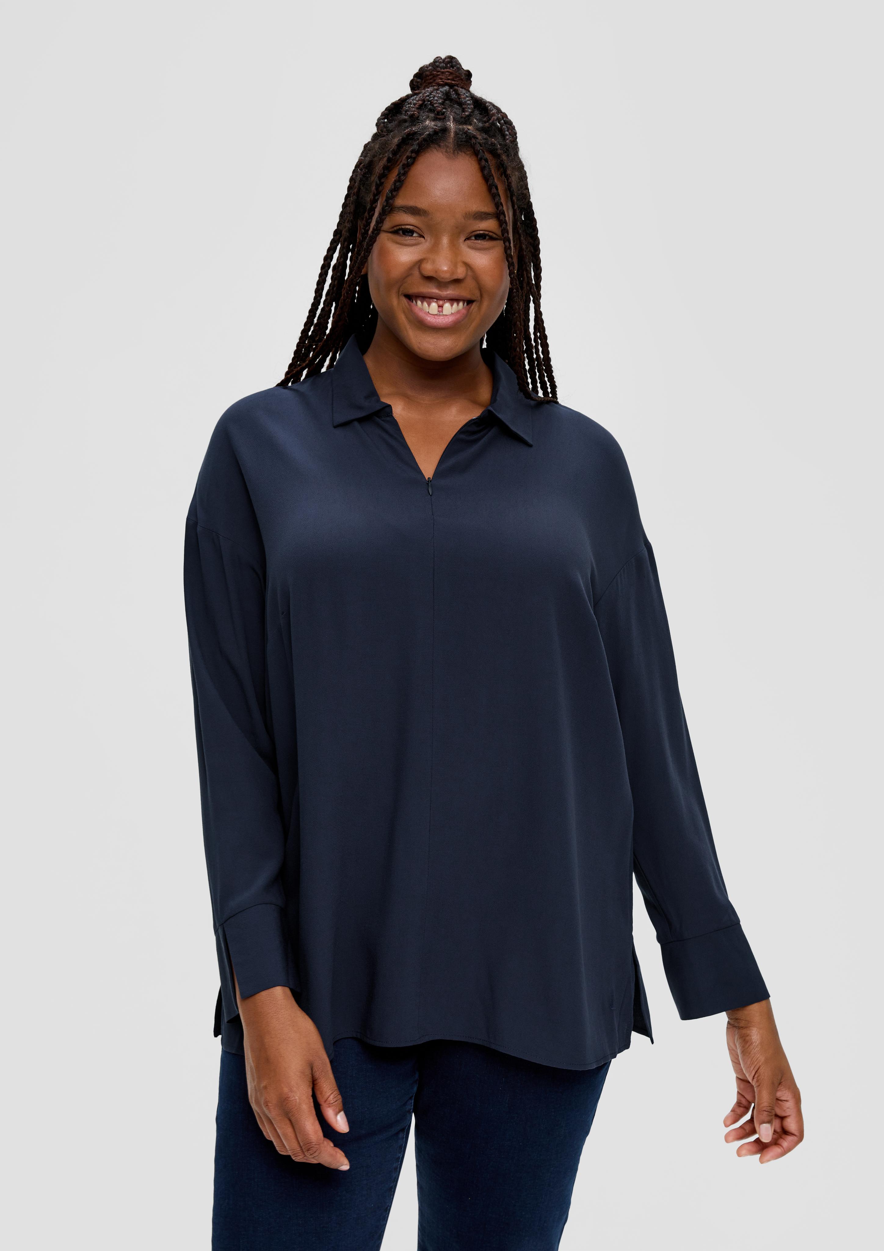 Crêpe-Bluse aus Viskose  2136470-5959