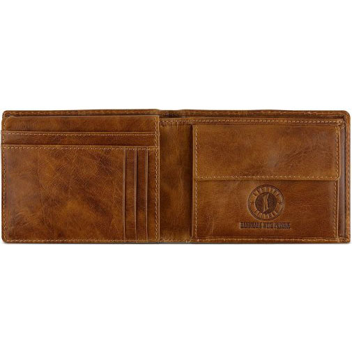 Klondike 1896 Mountain Arthur Geldbörse RFID Leder 12,5 cm