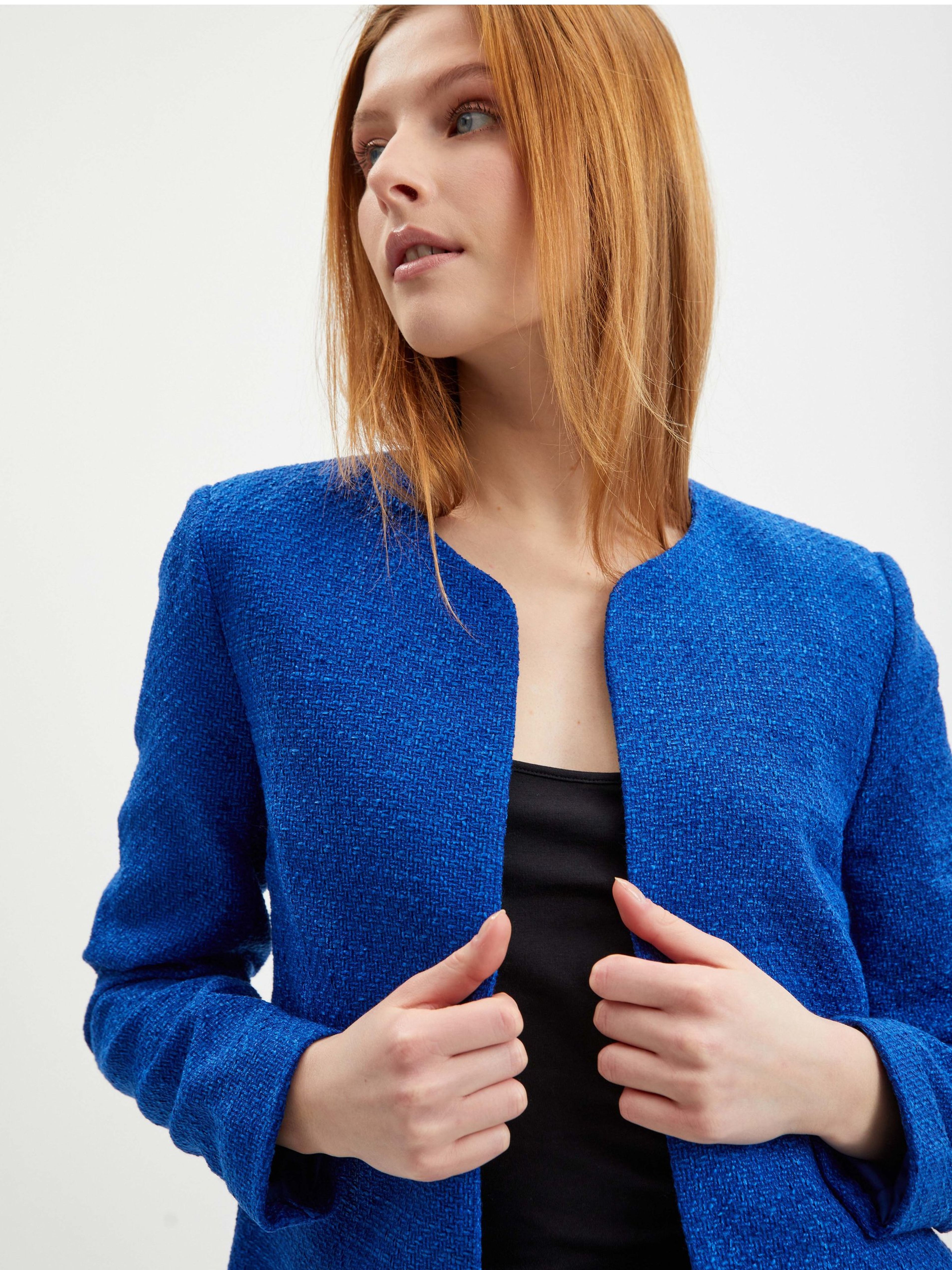 Blaue Damenjacke ORSAY