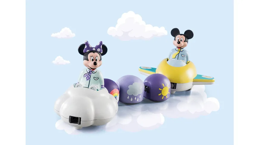 PLAYMOBIL 71320 1.2.3 & : Mickys & Minnies Wolkenflug