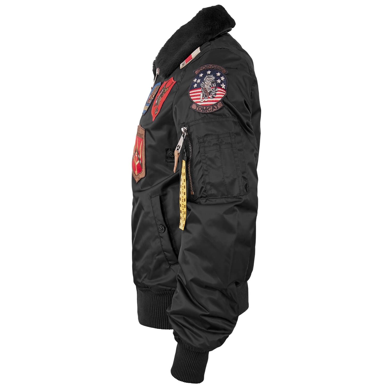 Fliegerjacke B-15 mit Patches