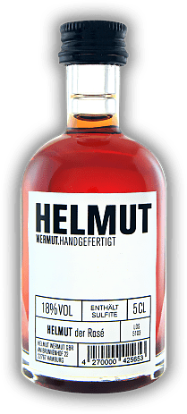 Helmut Wermut - Der Rosé 0,05 Liter Helmut Wermut - Der Rosé 0,05 Liter Ein raffinierter Premium Wermut für neugierige Geschmacksnerven. 0,05	 Liter - Vol 18%