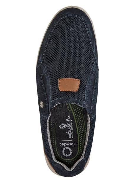 Slipper mit beidseitigen Elastikeinsätzen