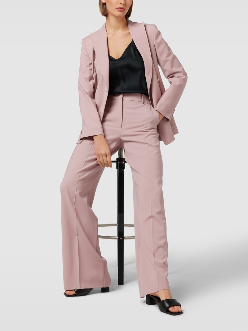 Blazer mit Reverskragen Modell 'NERVOSO' in rosa