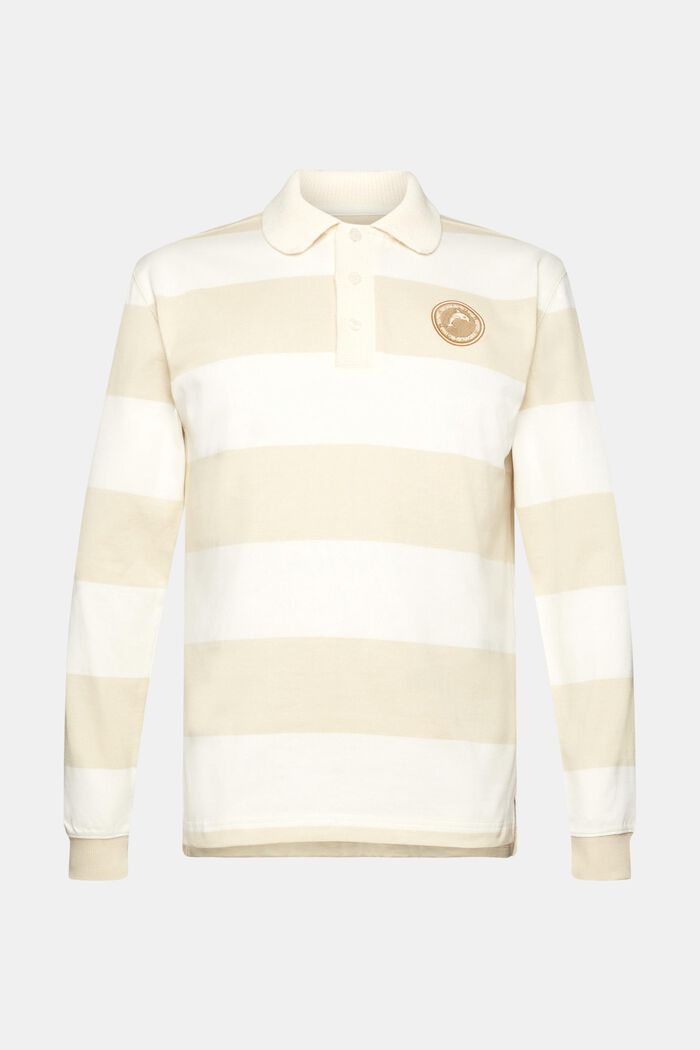 Gestreiftes Rugby-Polo