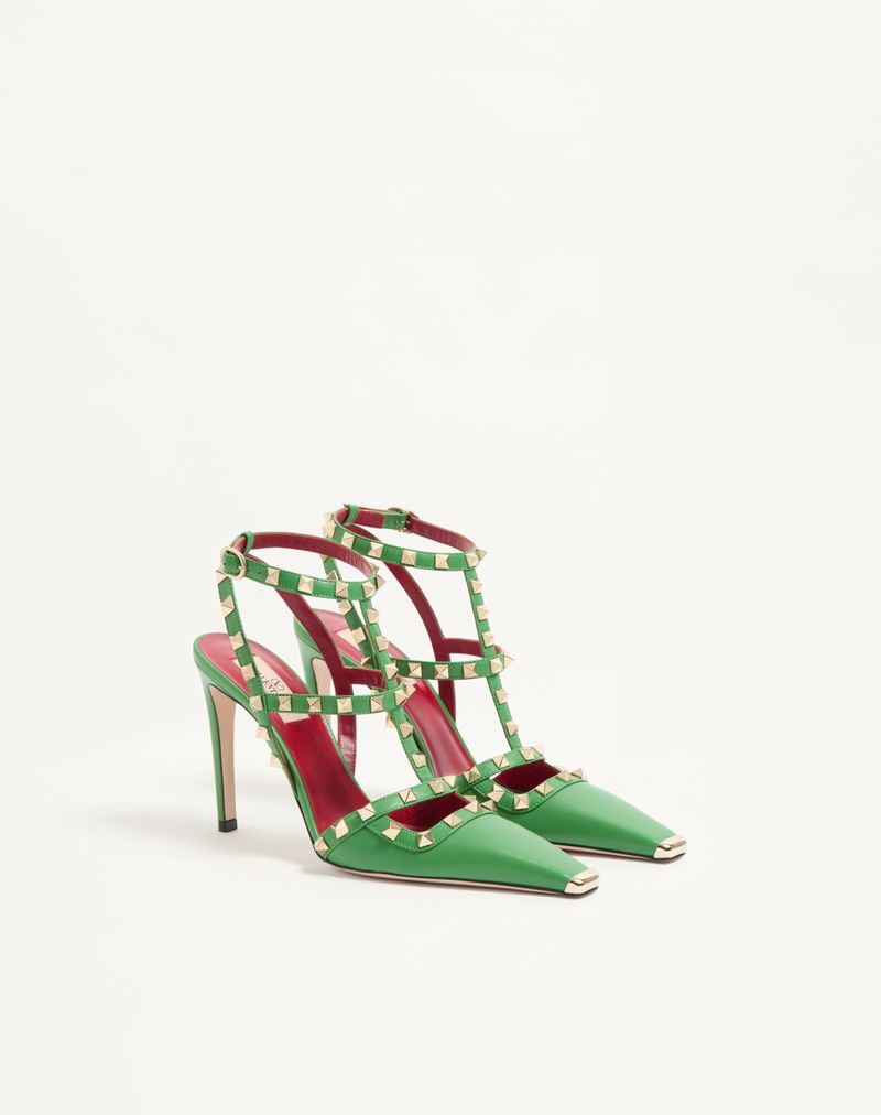 Bomba Rockstud de 100 mm em pele de cabra