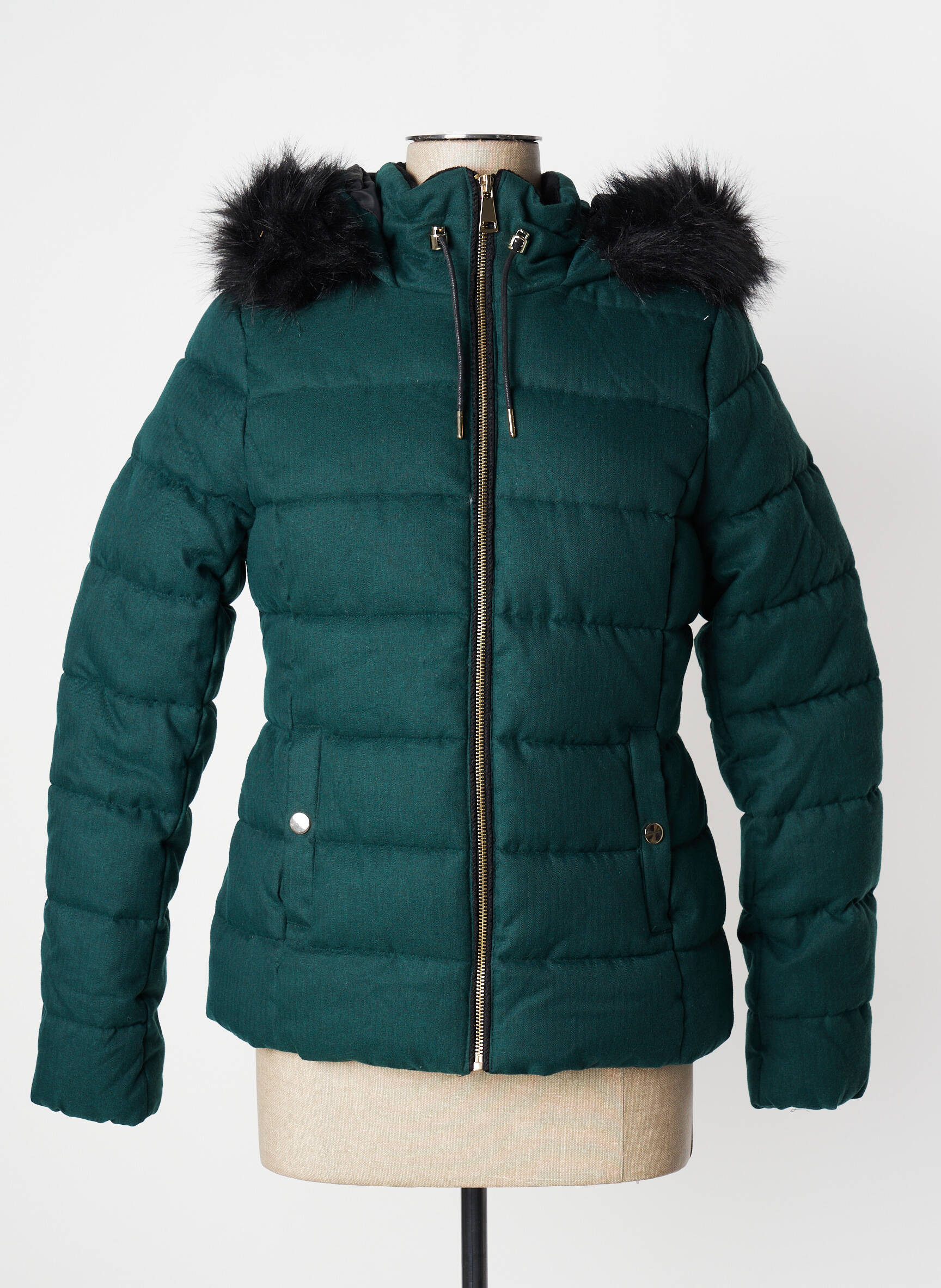 Cache Cache Doudounes Femme couleur vert