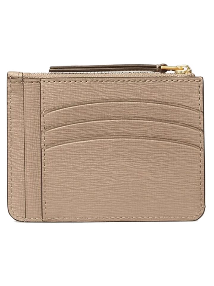 Tory Burch Leder-Geldbörse in Beige - (B)11,5 x (H)8,5 cm günstig kaufen onesize