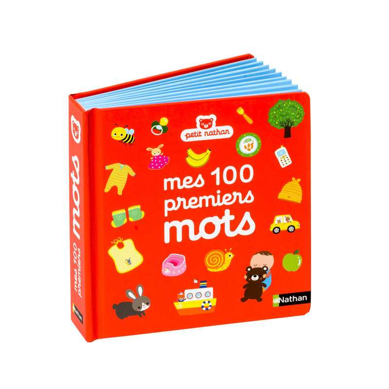 Livre Imagier Mes 100 premiers mots - Nathan Jeunesse