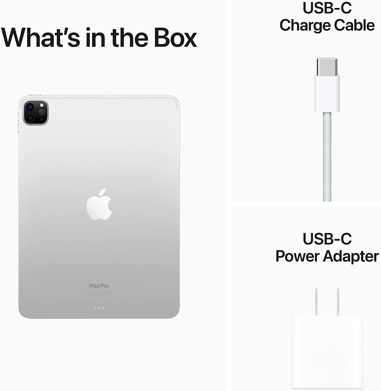 Apple iPad Pro 11-inch (4th Generation): with M2 chip, Liquid Retina Display, Wi-Fi 6E, 12MP front/12MP and 10MP Back Cameras, Face ID, All-Day Battery Life – Silver