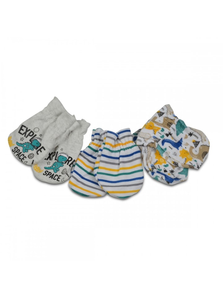 Cangaroo Baby-Fäustlinge Kay 3er Set in blau günstig kaufen onesize