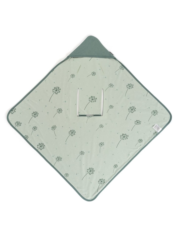 Zamboo Einschlagdecke / leichte Kuscheldecke für Babyschalen in gruen günstig kaufen onesize