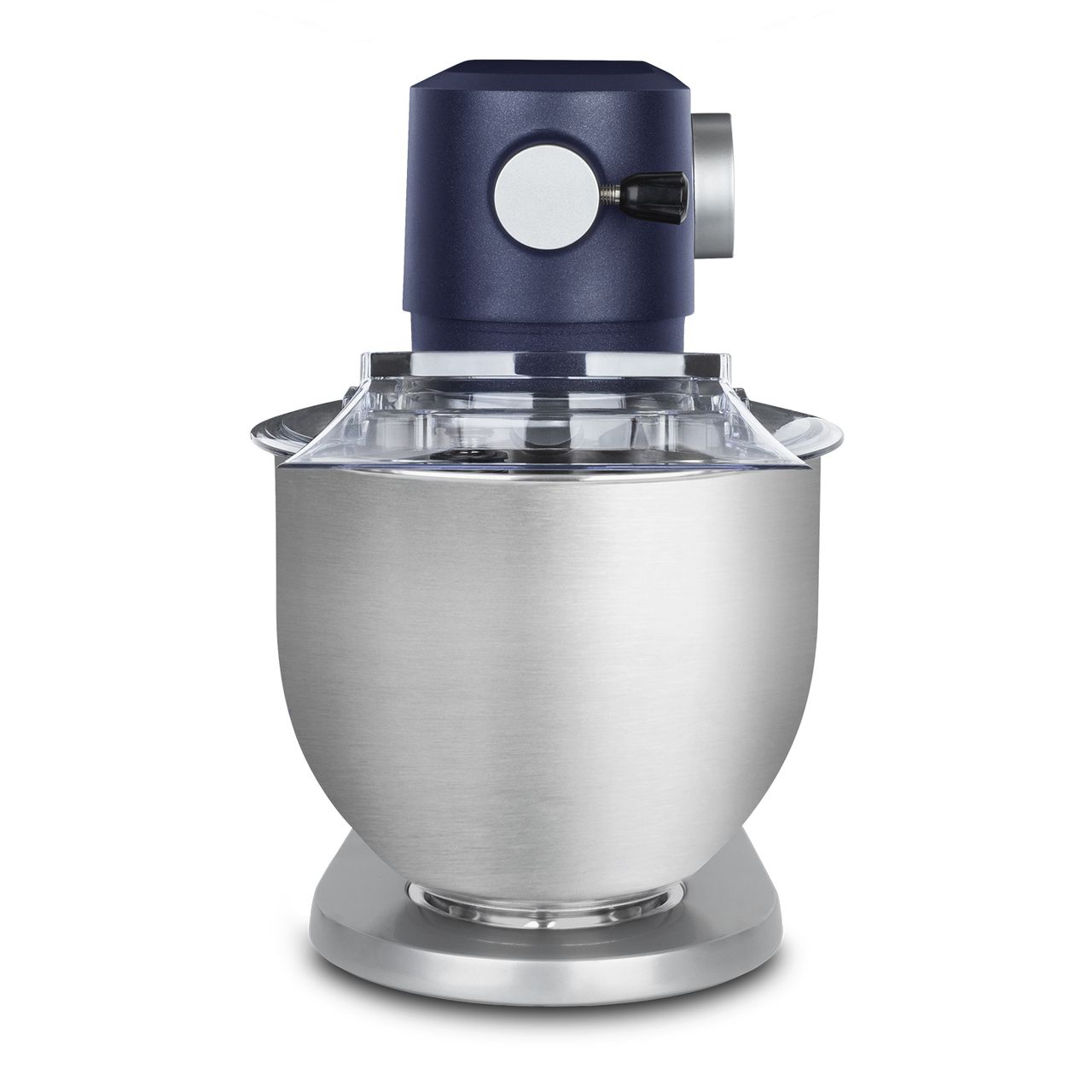 H.Koenig KM126 Küchenmaschine, professionell, multifunktionell, 5 l, Edelstahl, Mattblau, leistungsstark, 800 W, 8 Geschwindigkeitsstufen