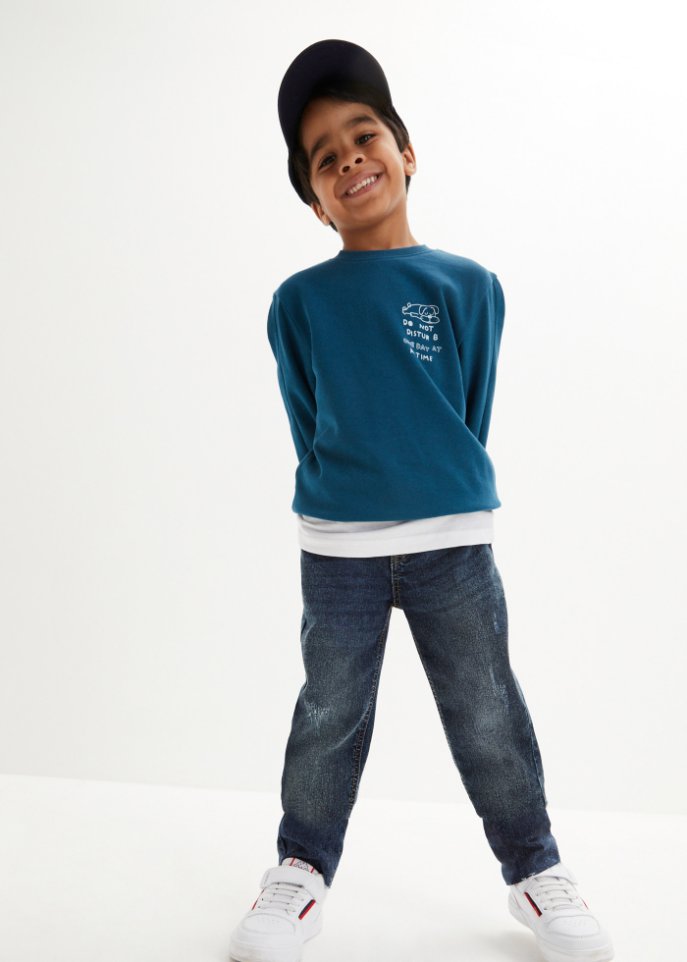Jungen 5-Pocket Jeans, Regular Fit