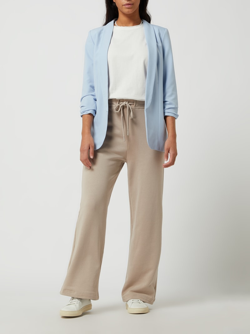 Blazer mit Schalkragen in hellblau