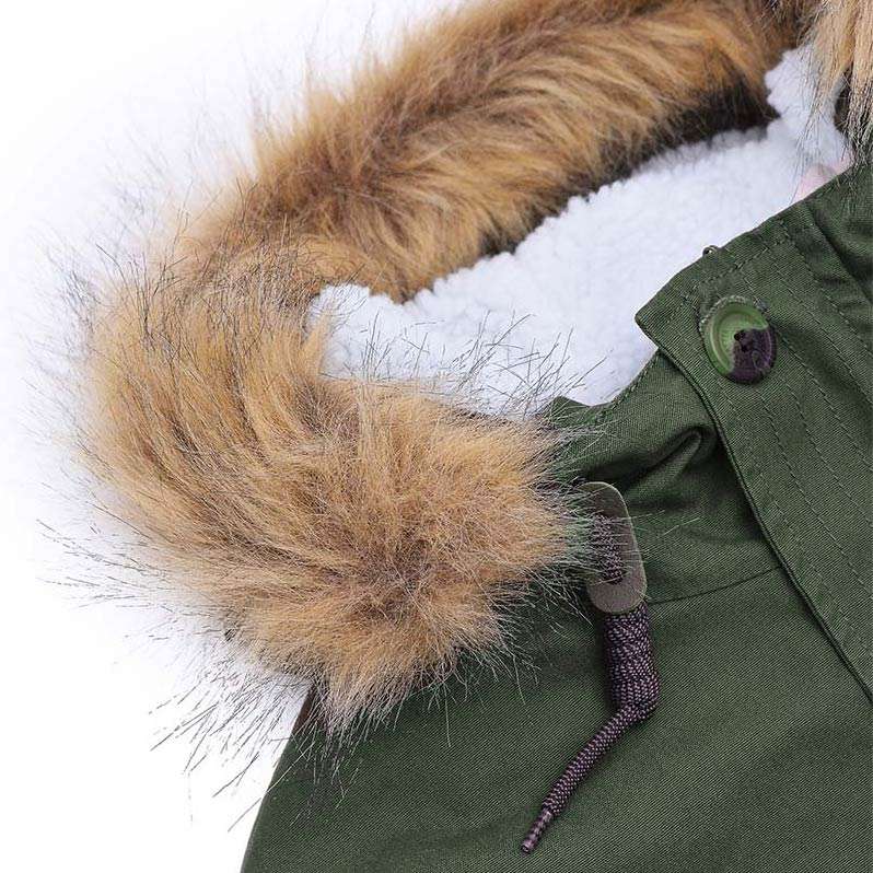 Lambretta Sherpa Lined Herren Parka SS6252-KHAKI