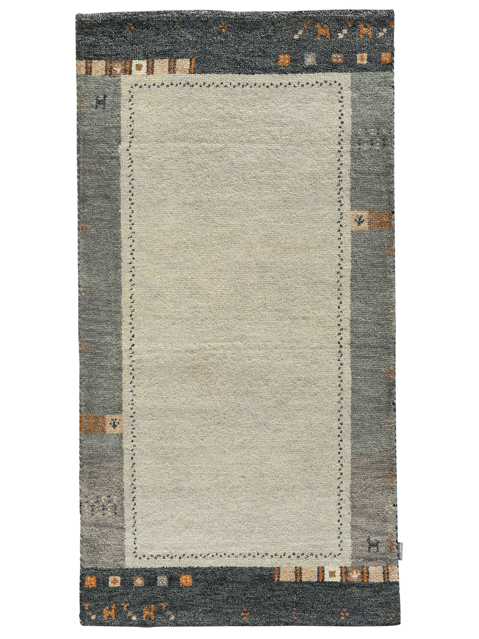 Odisha Gabbeh ca. 72 x 140 cm, Unikat / Einzelstück