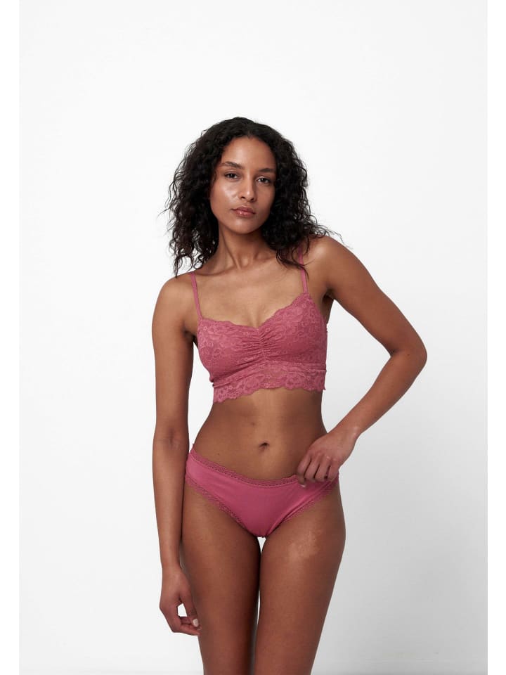 SNOCKS Spitzen-BH Damen 1 Stück in Mauve günstig kaufen