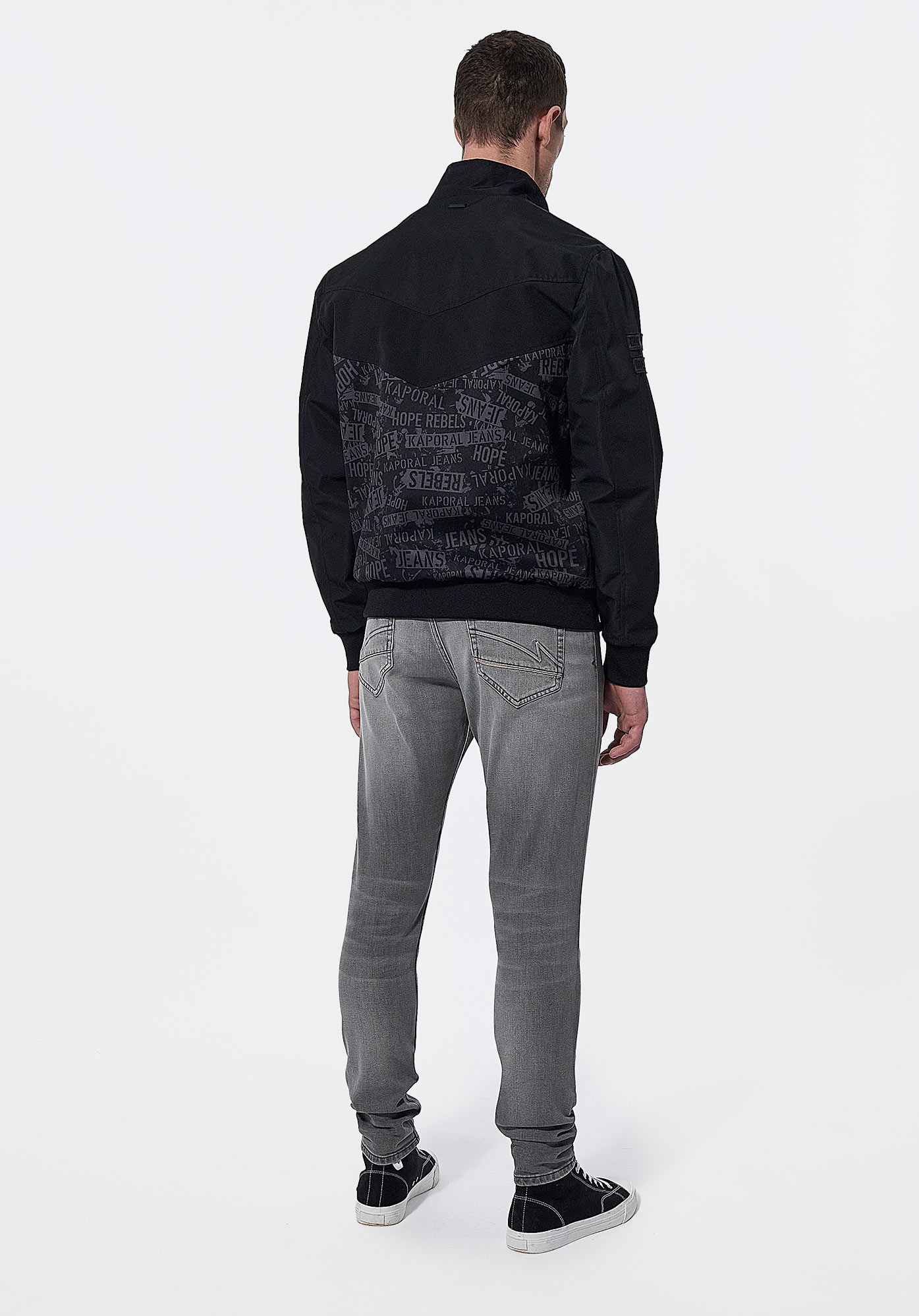 VOLNY  Veste noire Homme