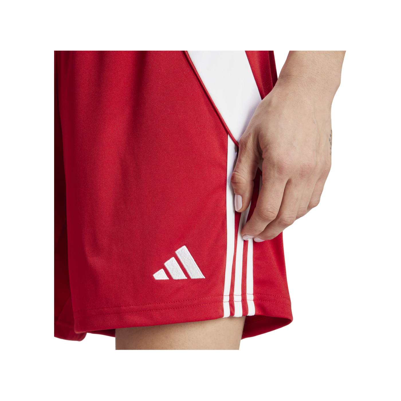 adidas Tiro 24 Short Damen Rot Weiss