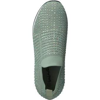 Barbarella Slip On Sneaker in grün