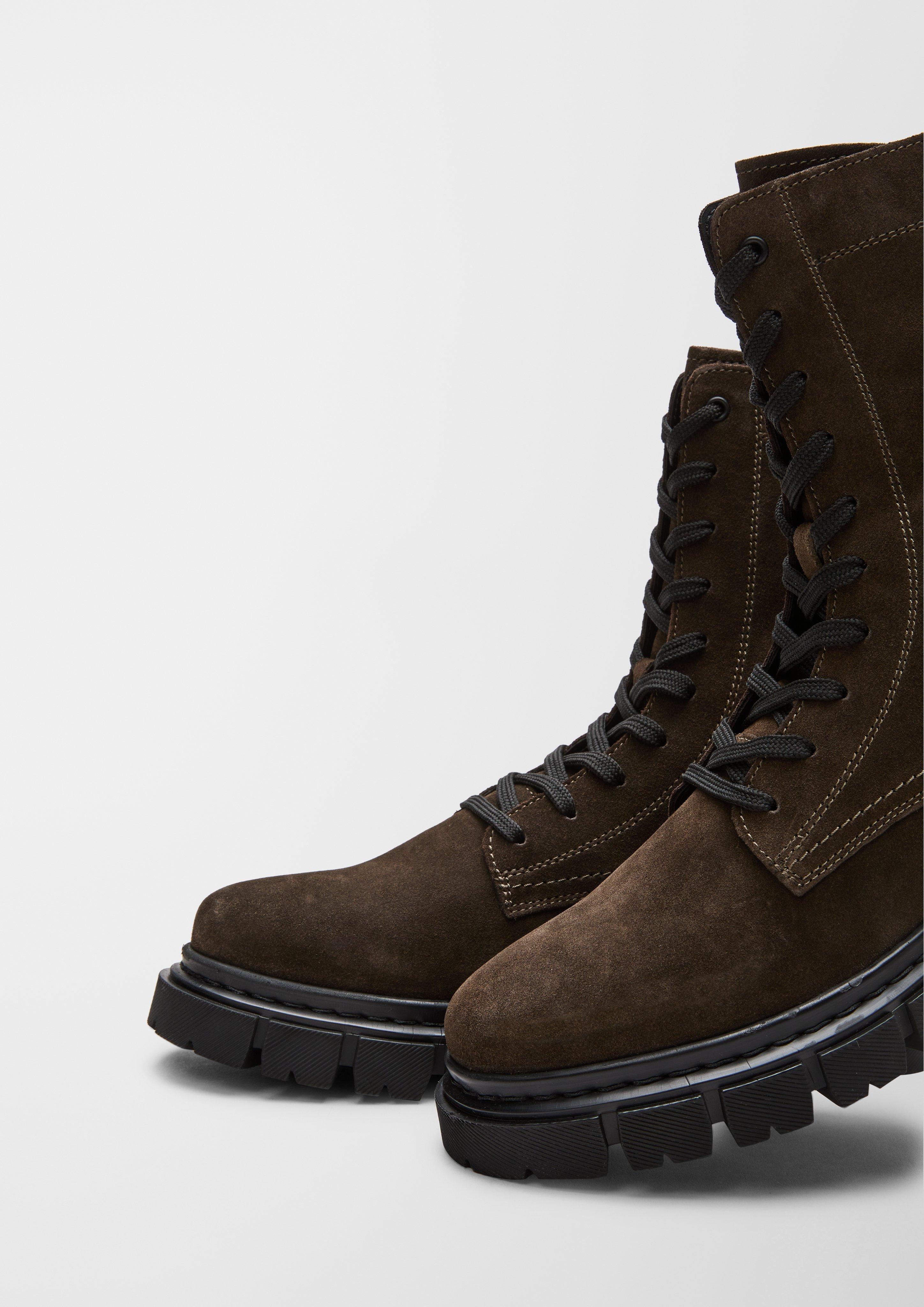 Stiefel aus Veloursleder  6006689-701