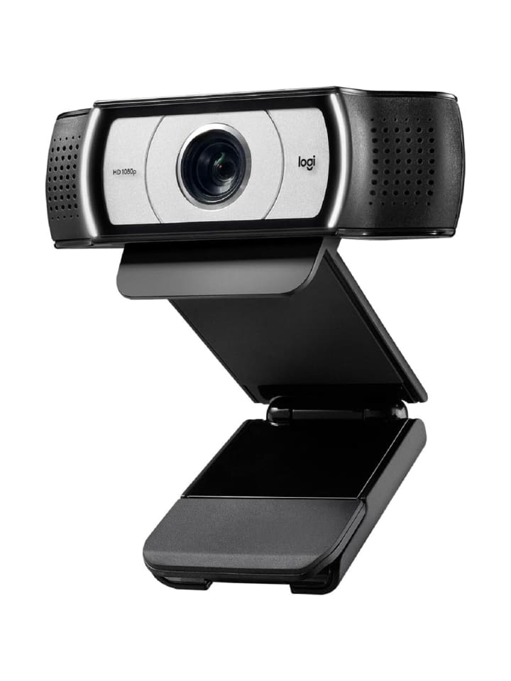 Logitech Webcam C930e für gestochen scharfe Full HD 1080p Videokonferenzen in Schwarz günstig kaufen onesize