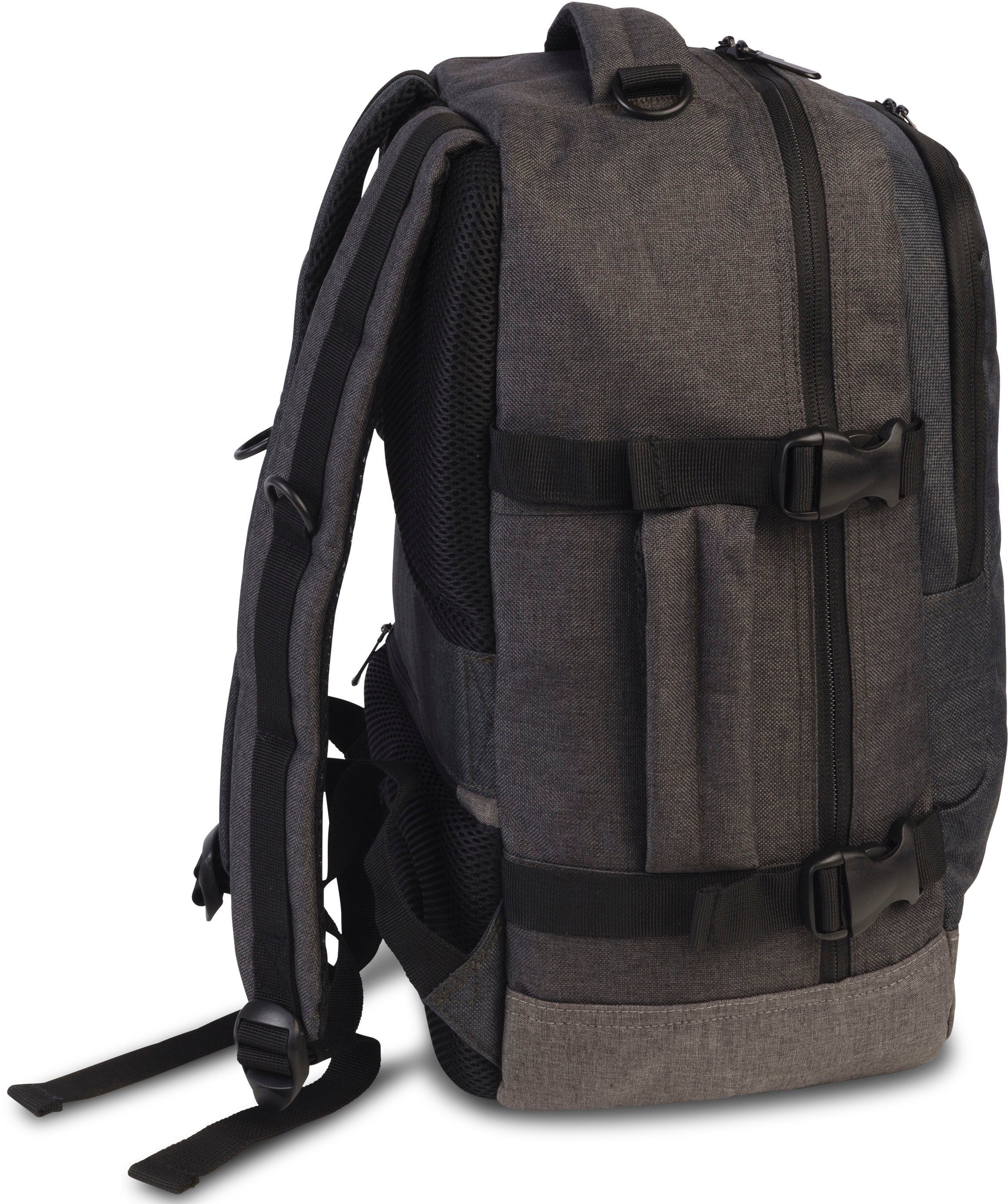 BESTWAY Reiserucksack Cabin Pro, 20 l, dunkelgrau