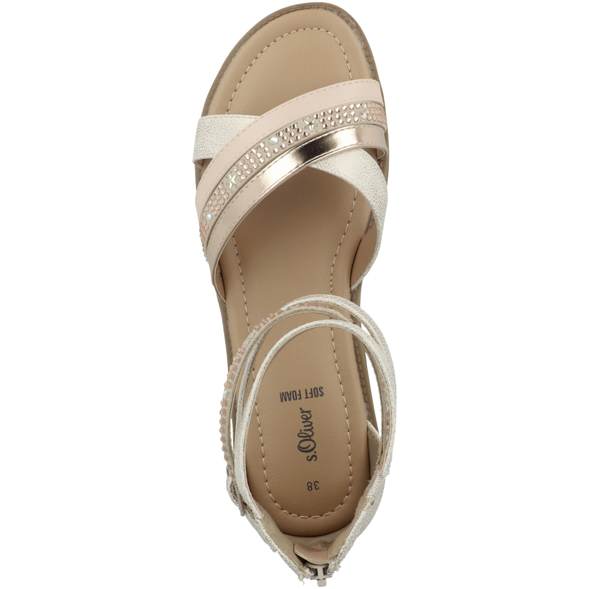 s.Oliver 5-48206-20 Sandale silber