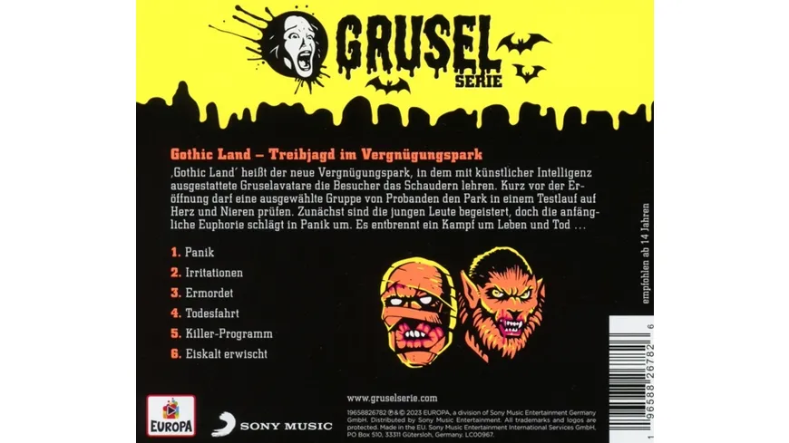 Folge 11: Gothic Land-Treibjagd im Vergnügungspa