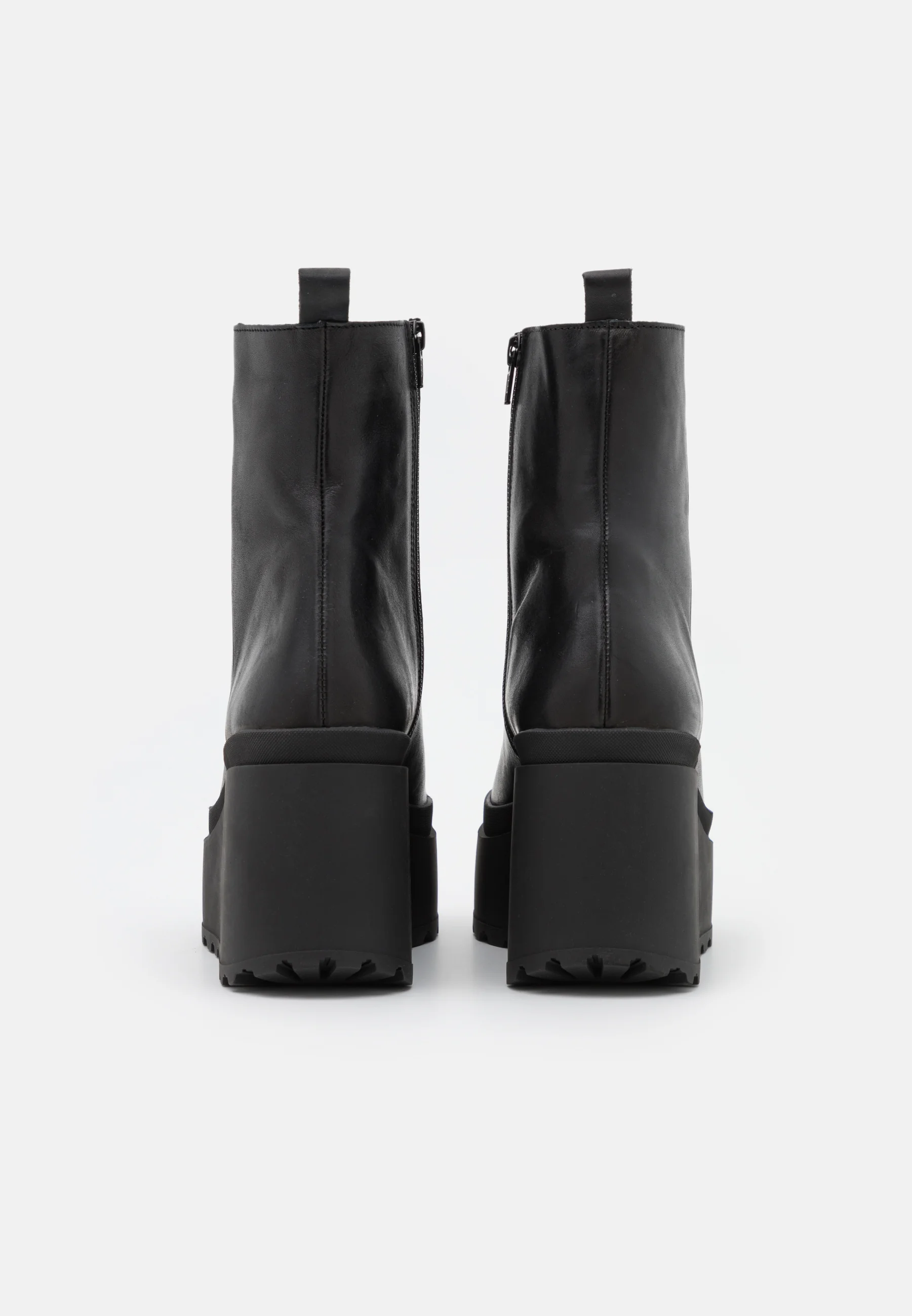 Zign LEATHER - Botines con plataforma